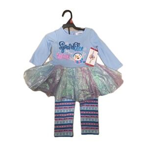 Counting Daisies Girls Dress Christmas Winter 18m
